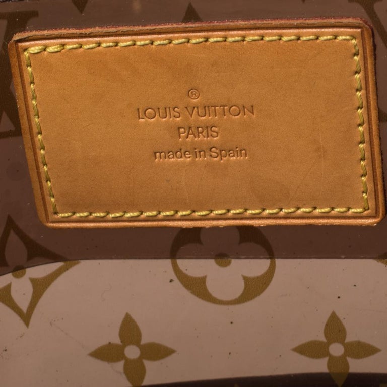 Louis Vuitton Monogram Vinyl Limited Edition Ambre PM Bag at 1stDibs