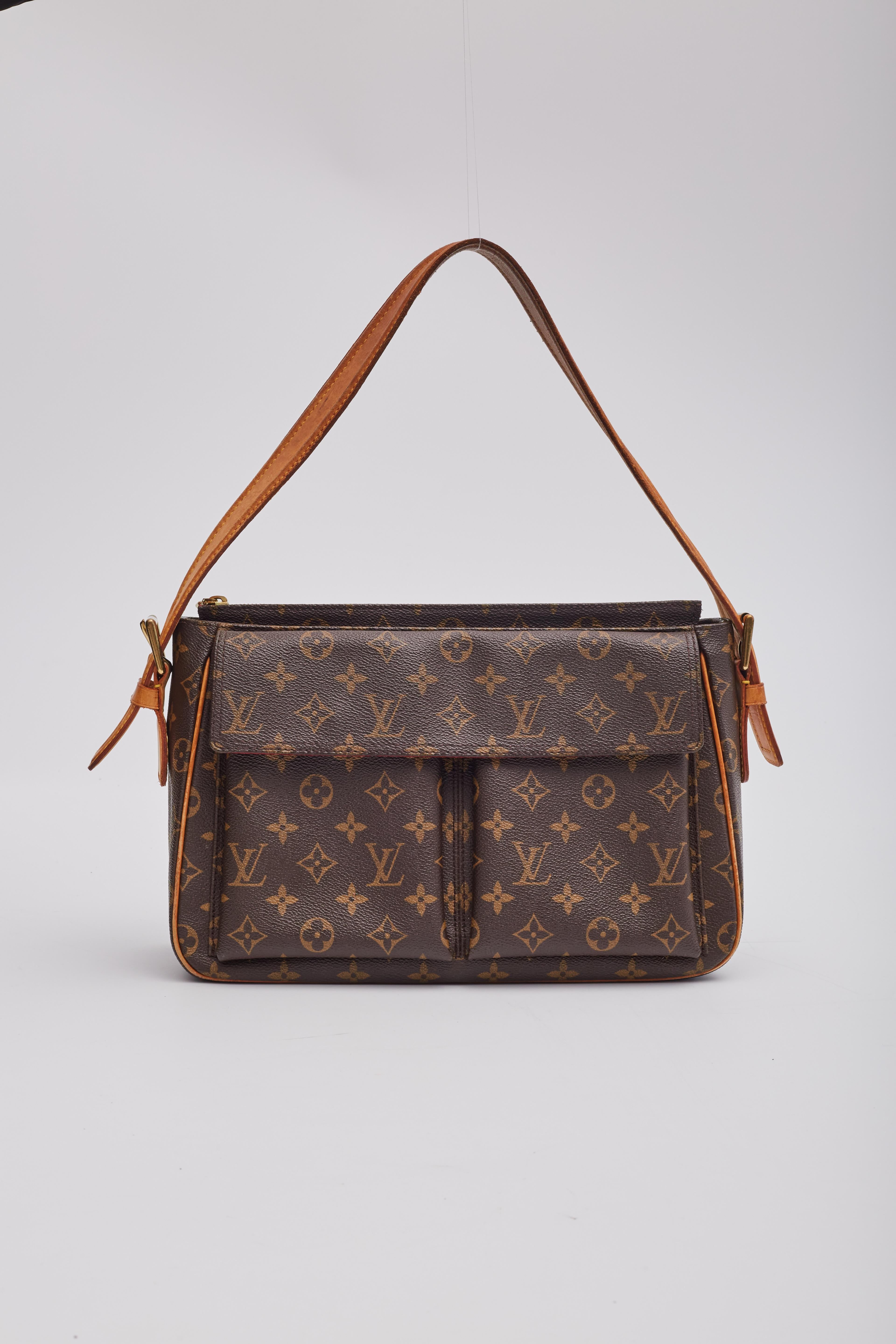 Louis Vuitton Monogram Viva-cite Gm Shoulder Bag In Good Condition In Montreal, Quebec