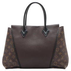 Louis Vuitton Monogram W Tote Bag Brown