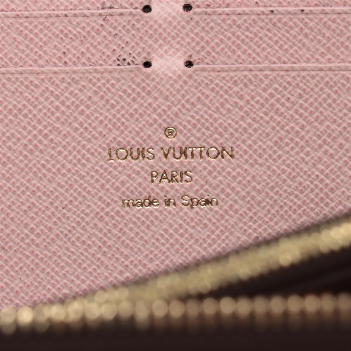 Louis Vuitton Monogram Wallet Clemence Rose Ballerine 5