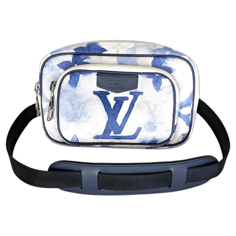 Louis Vuitton Monogram Watercolor Outdoor Pouch Blue Unisex at 1stDibs  louis  vuitton blue watercolor, watercolor blue bag, louis vuitton clear stadium  bag