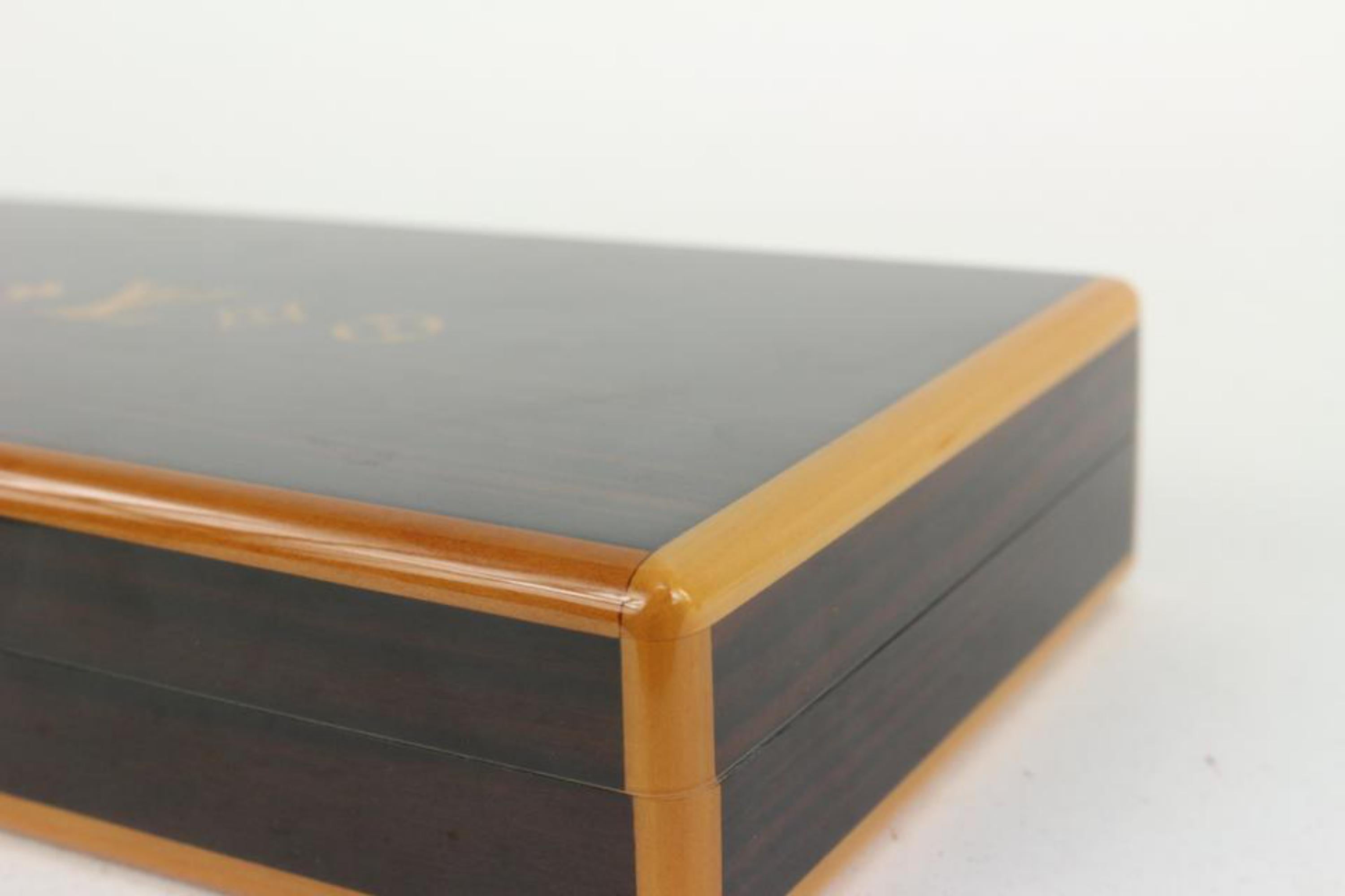 Louis Vuitton Monogram Wood Coffret Cigar Humidor Travel Case 32LV0 2