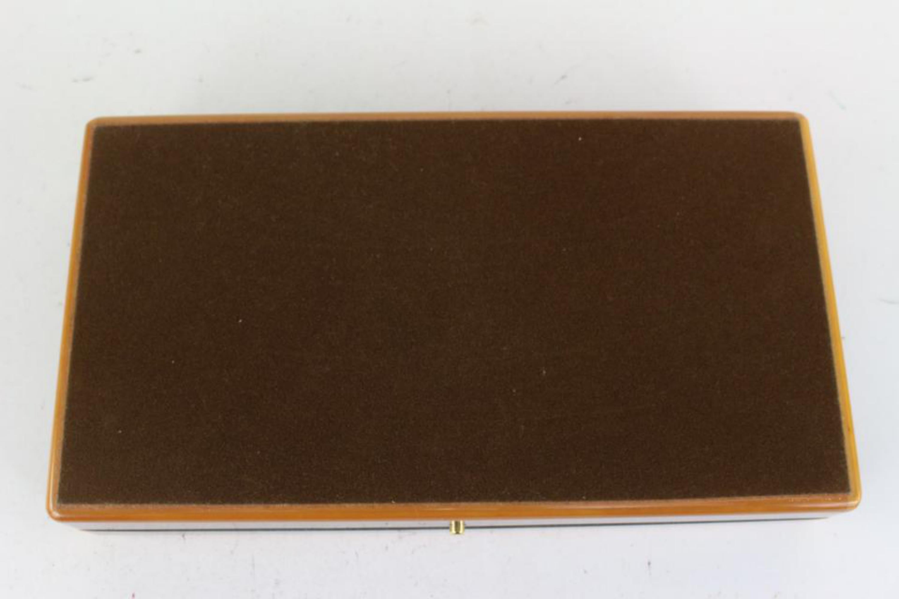 Louis Vuitton Monogram Wood Coffret Cigar Humidor Travel Case 32LV0 3