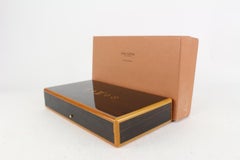 Louis Vuitton Monogram Wood Coffret Cigar Humidor Travel Case 32LV0