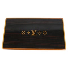 Louis Vuitton Monogram Wood Coffret Cigar Humidor Travel Case 32LV0