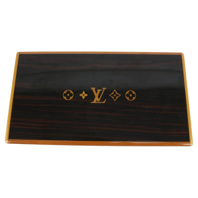 Louis Vuitton Monogram Wood Coffret Cigar Humidor Travel Case 32LV0 at  1stDibs