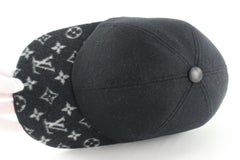 Louis Vuitton Monogram Wool Endless Cap Baseball Hat 8LK0315