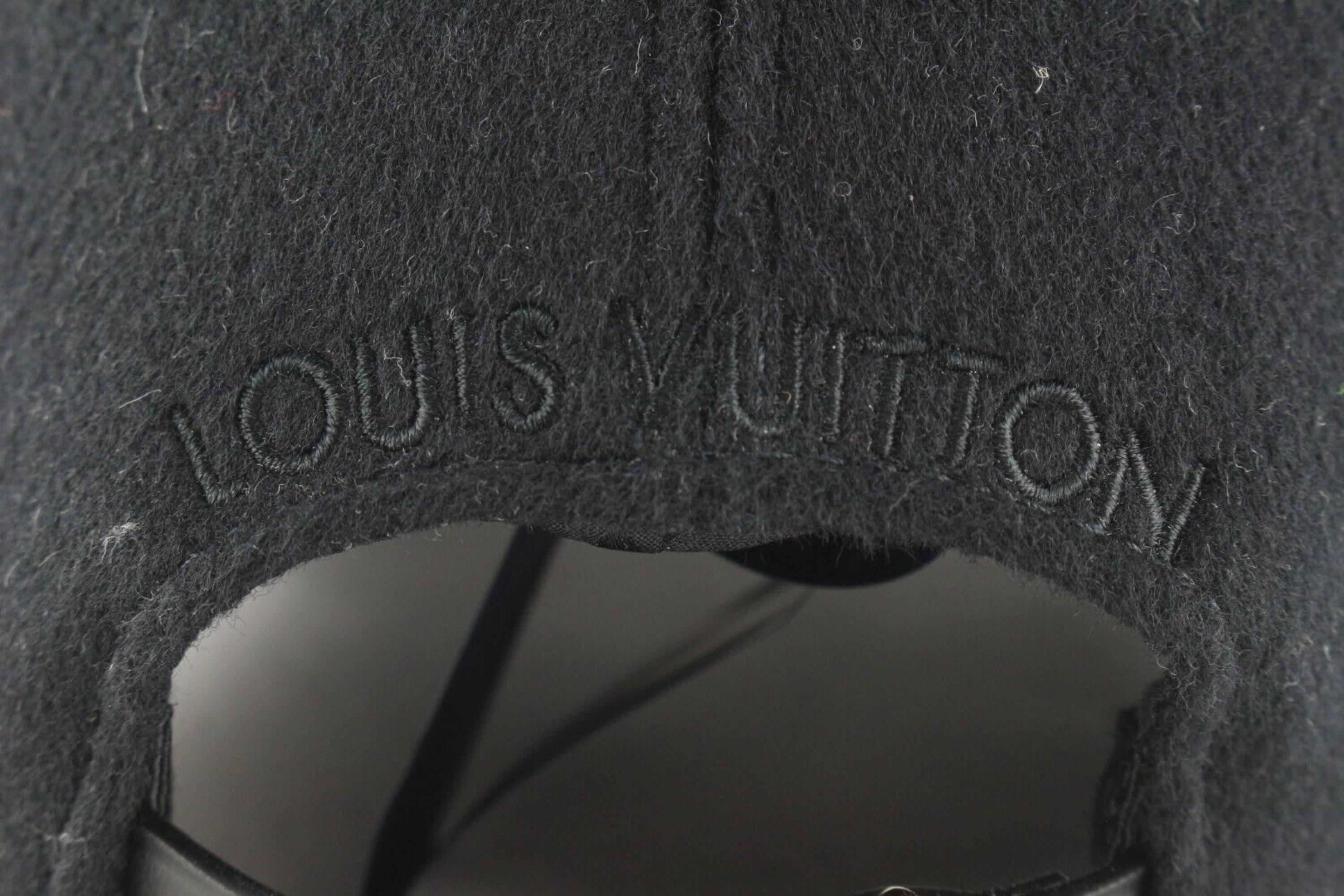 Louis Vuitton Monogram Wool Endless Cap Baseball Hat 8LK0315 1