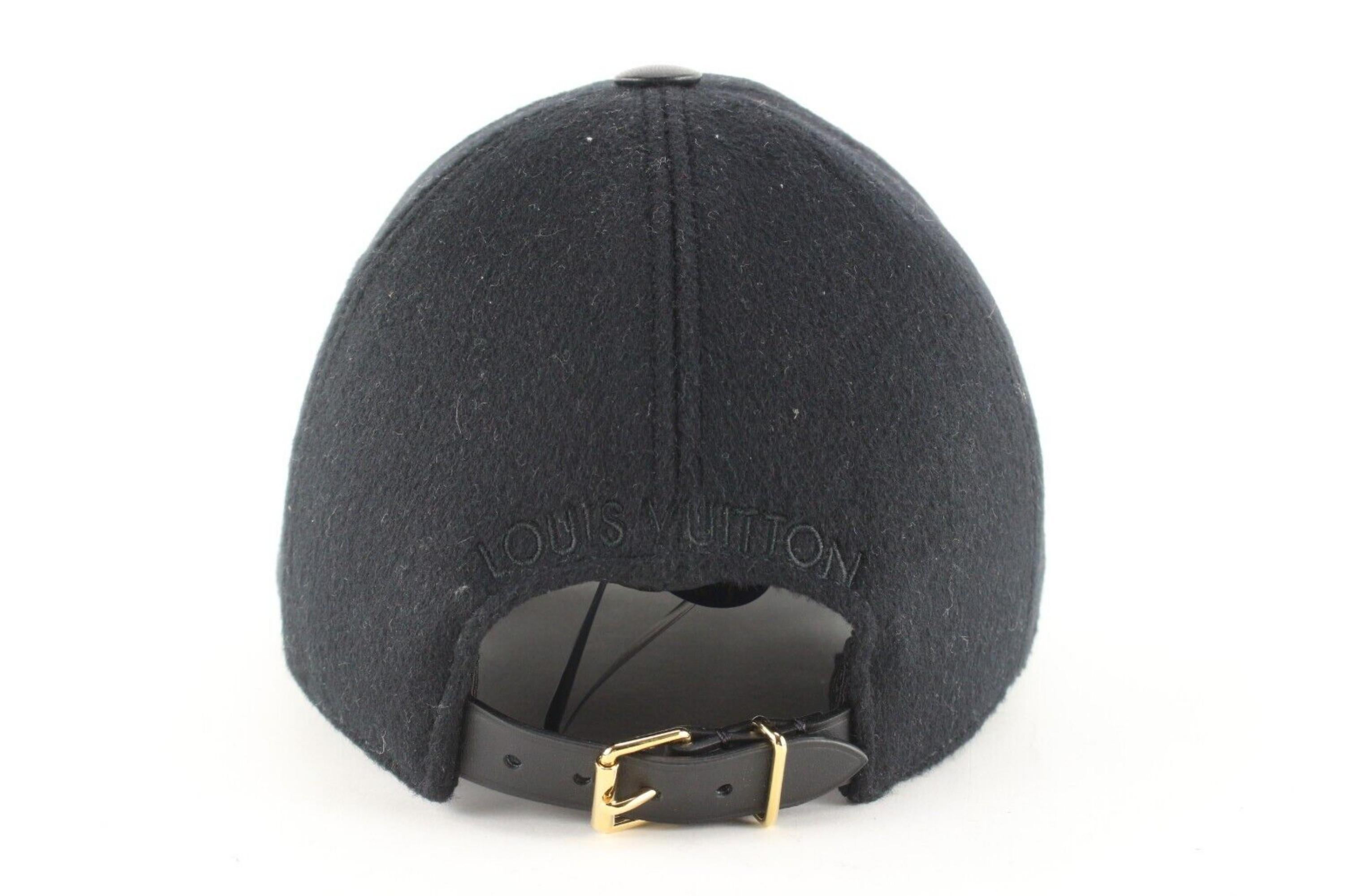 Louis Vuitton Monogram Wool Endless Cap Baseball Hat 8LK0315 2