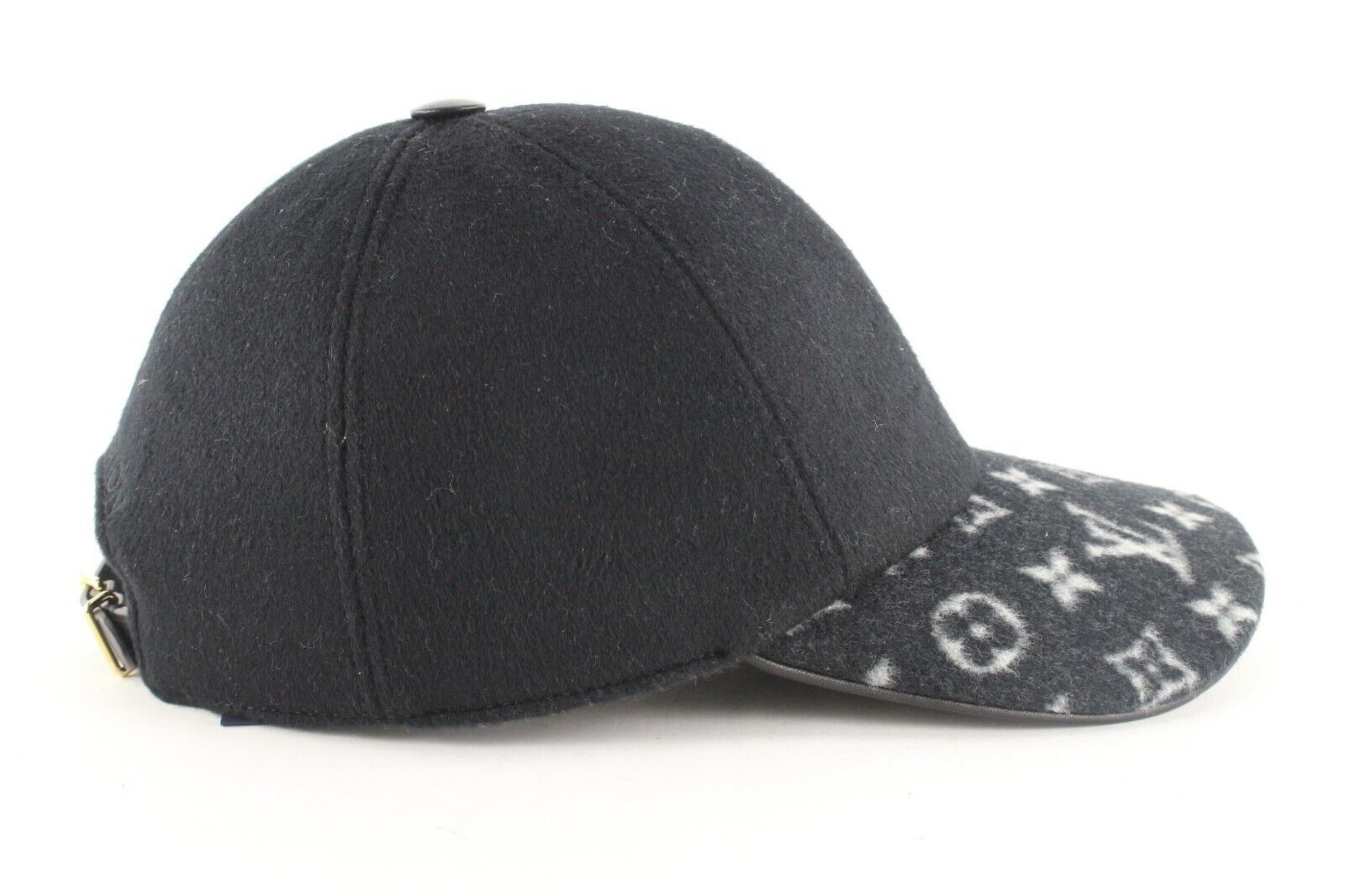 Louis Vuitton Monogram Wool Endless Cap Baseball Hat 8LK0315 4