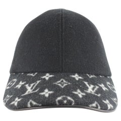 Louis Vuitton Monogram Wool Endless Cap Baseball Hat 8LK0315