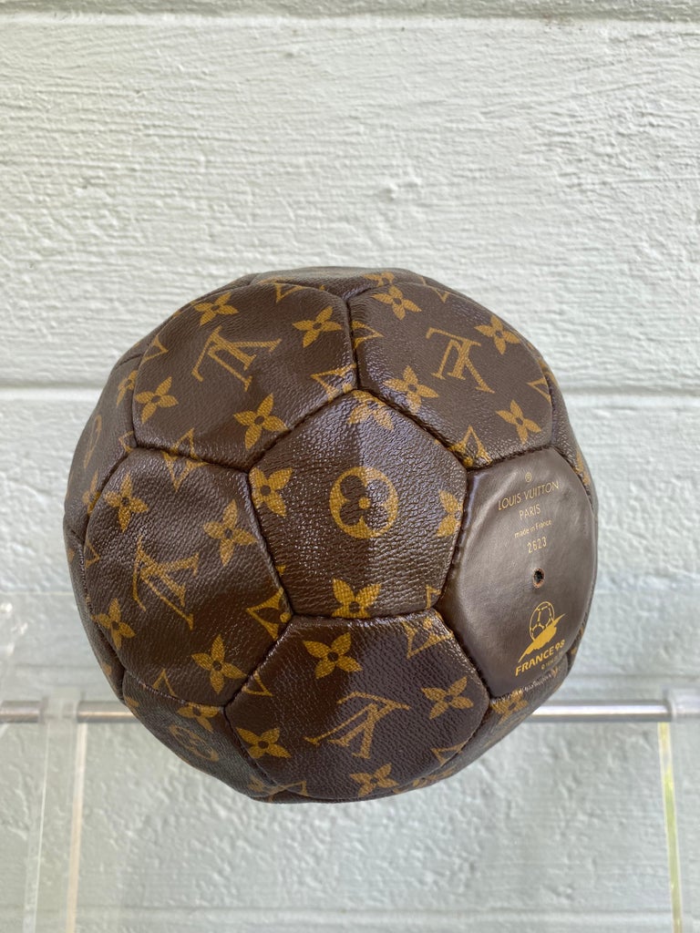 louis vuitton soccer ball monogram canvas bag item
