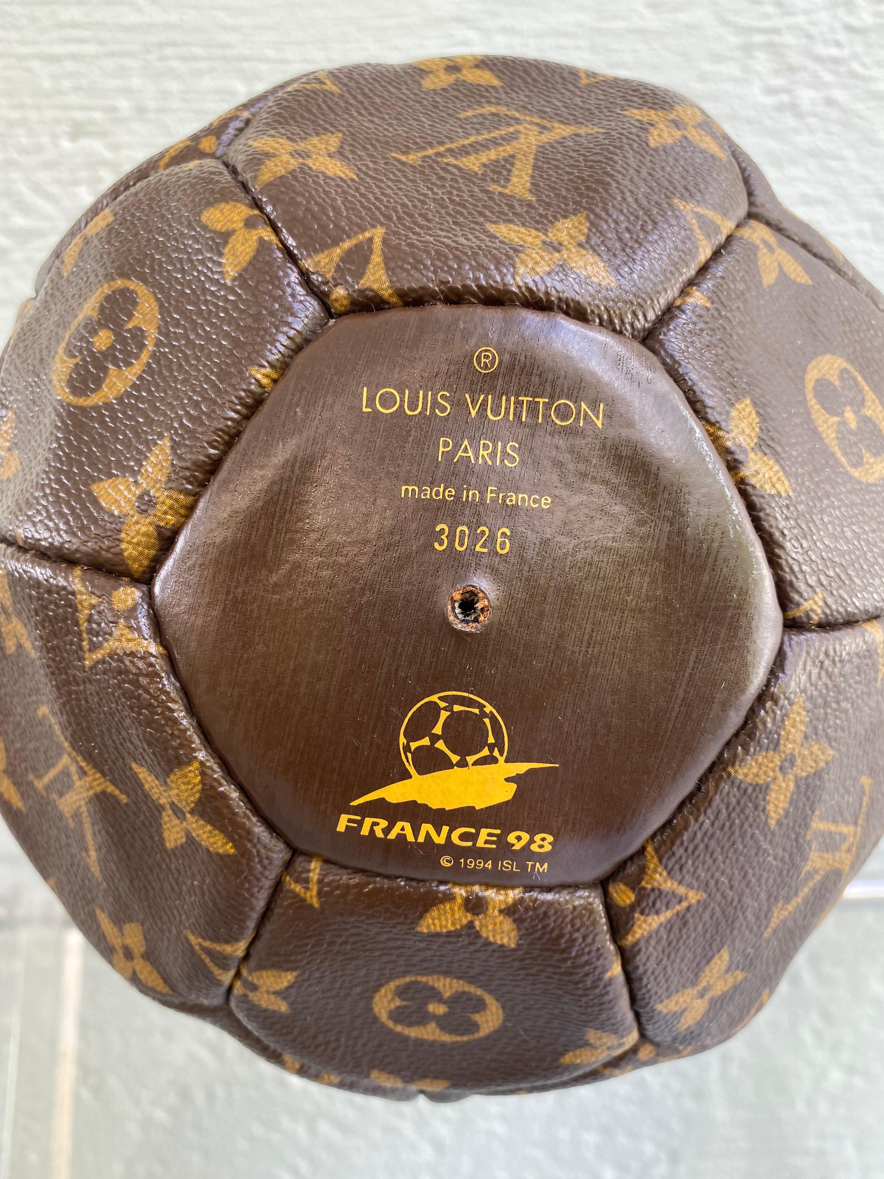 Louis Vuitton Monogram World Cup Limited Edition Soccer Ball With Strap 2