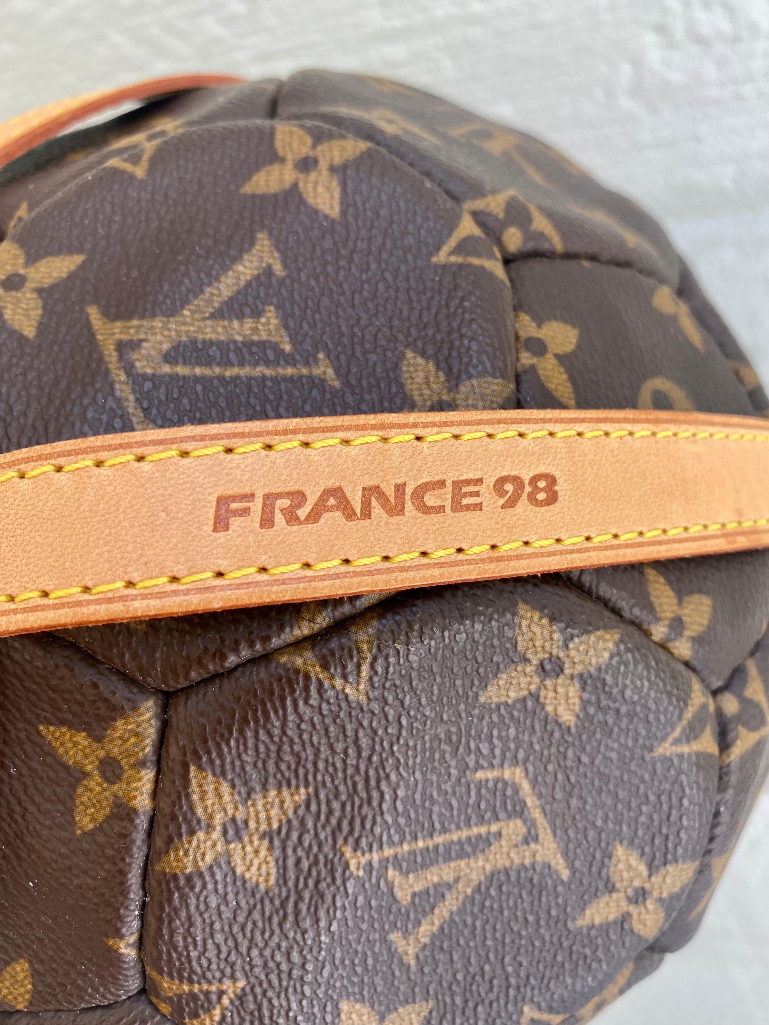 Louis Vuitton Monogram World Cup Limited Edition Soccer Ball With Strap 5