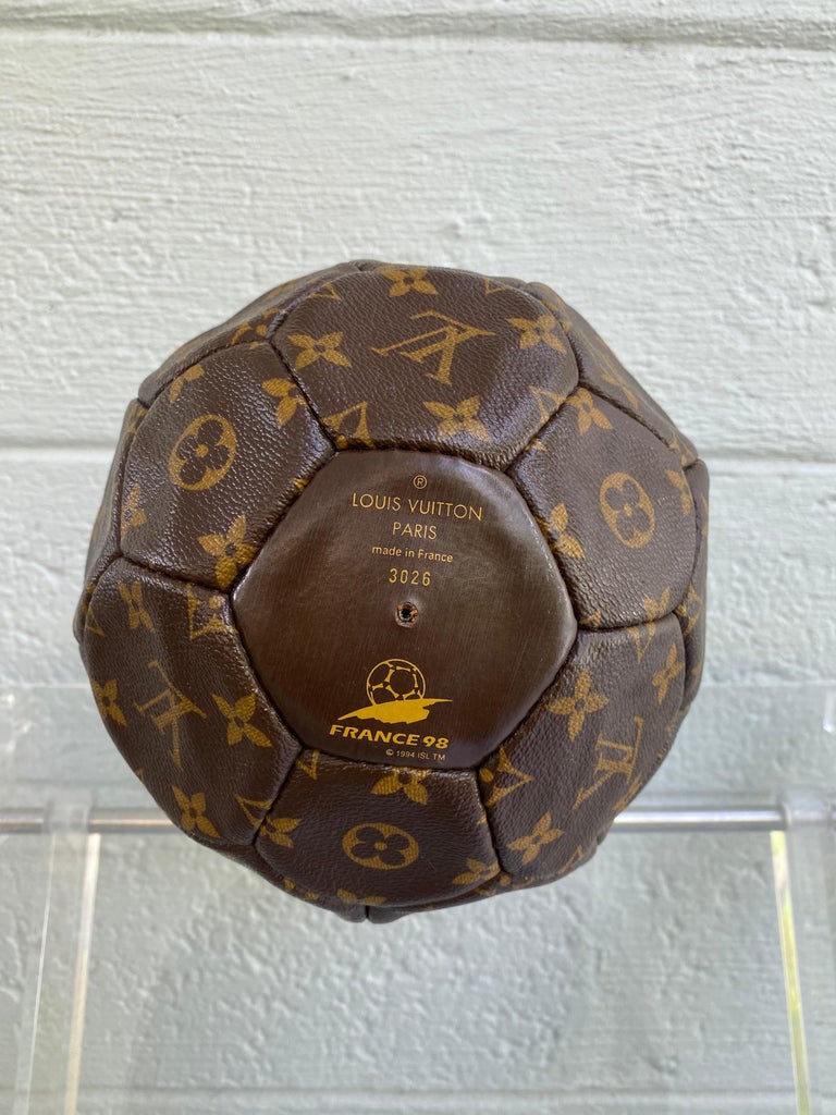 Louis Vuitton Monogram World Cup Limited Edition Soccer Ball With Strap ...