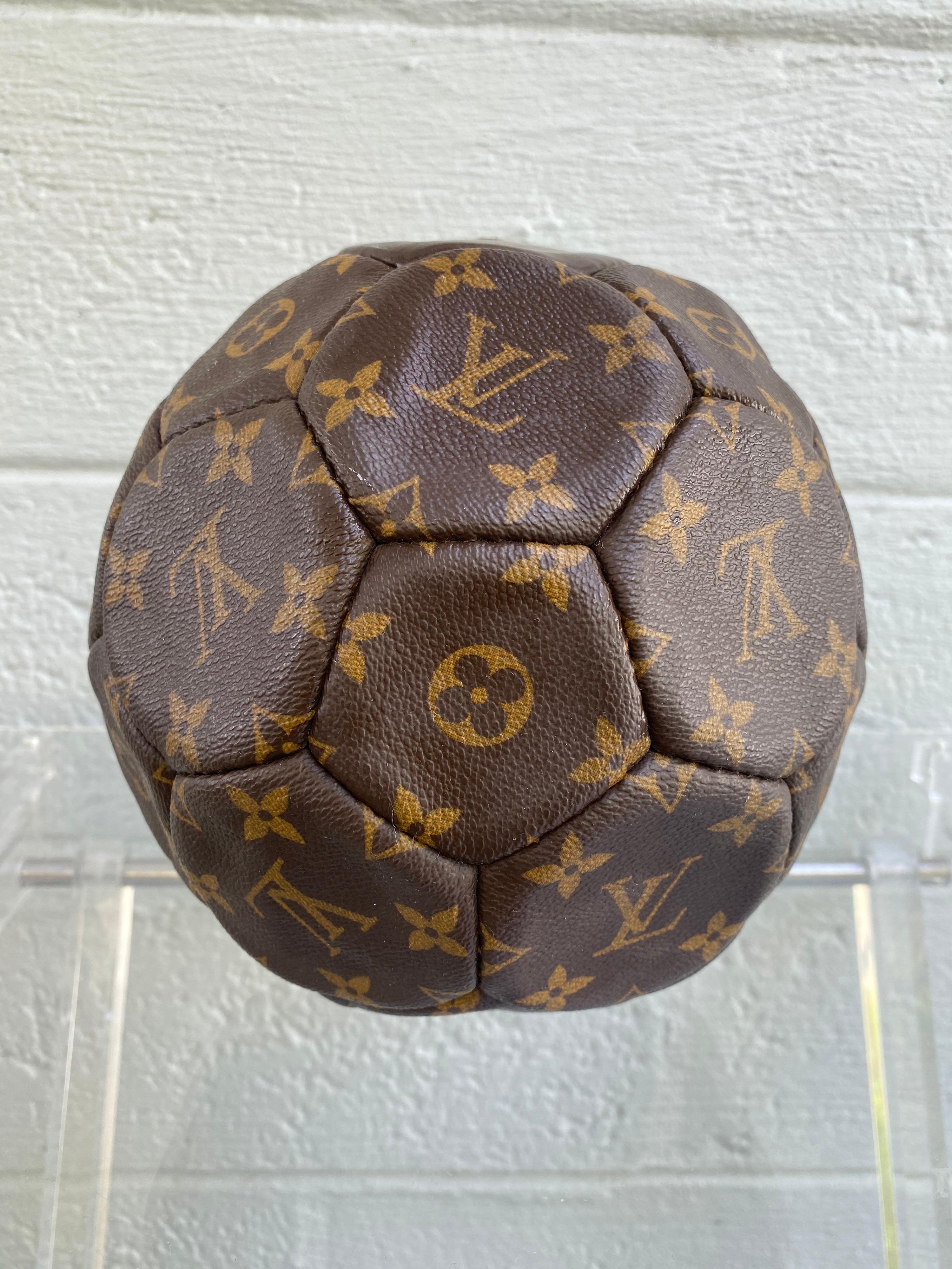 Louis Vuitton Monogram World Cup Limited Edition Soccer Ball With Strap In Excellent Condition In Fort Lauderdale, FL