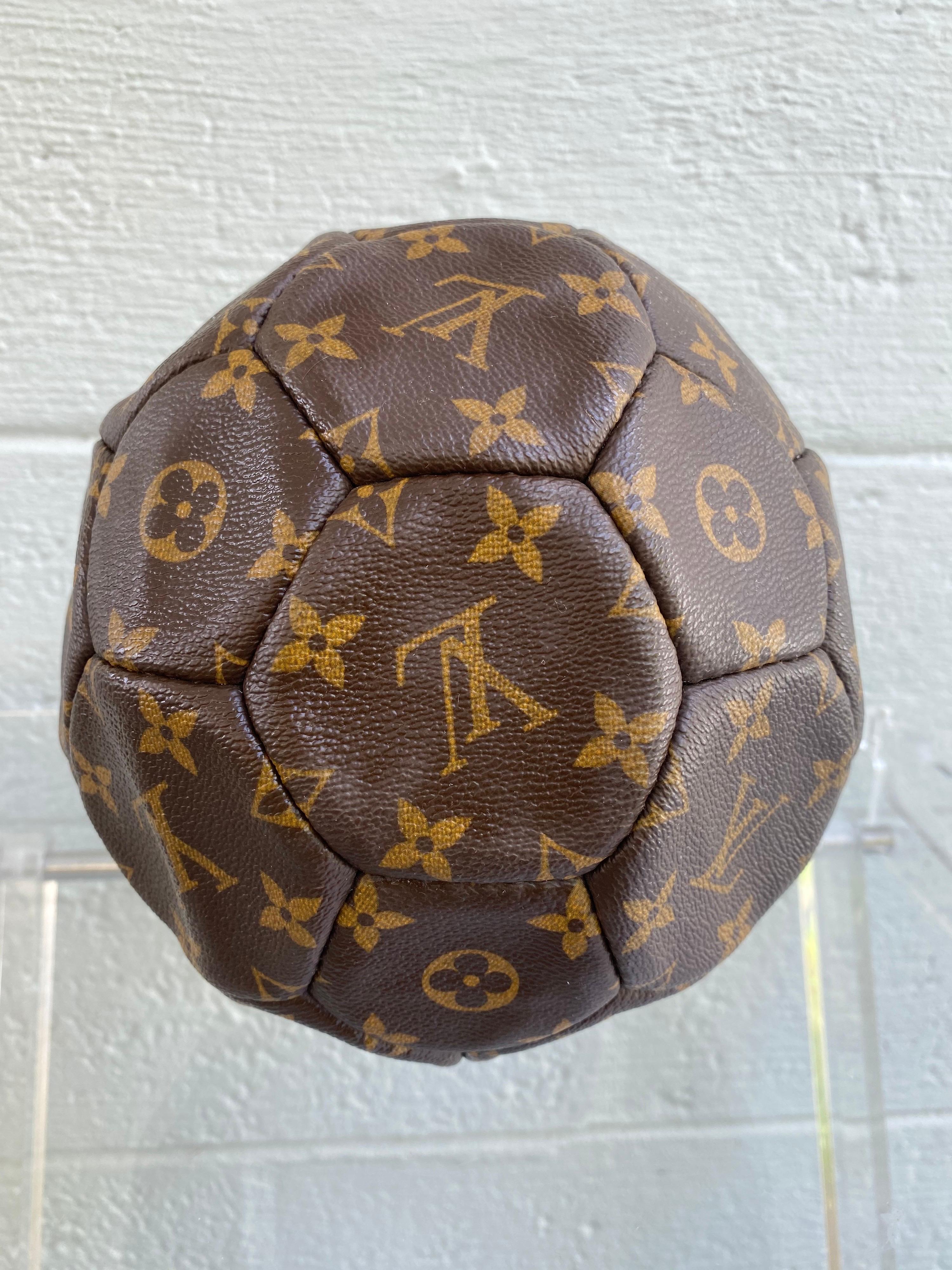 Louis Vuitton Monogram World Cup Limited Edition Soccer Ball With Strap 1