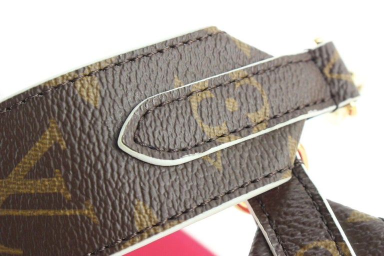 Louis Vuitton Monogram x Fuchsia Reversible Guitar Strap Shoulder 1LK0216 Louis Vuitton Monogram x Fuchsia Reversible Guitar Strap  main image 3