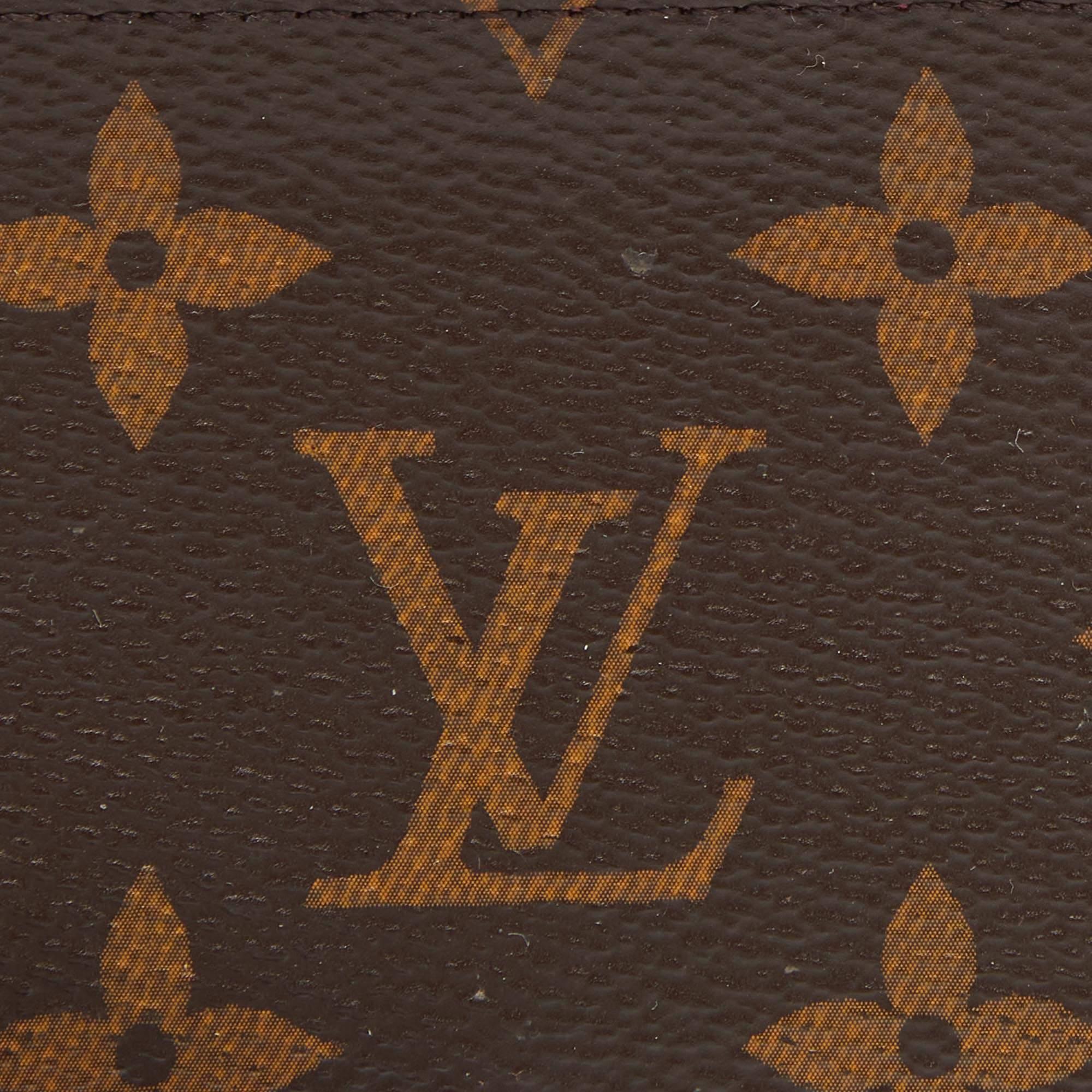 Louis Vuitton Monogram Zippy Coin Purse For Sale 3