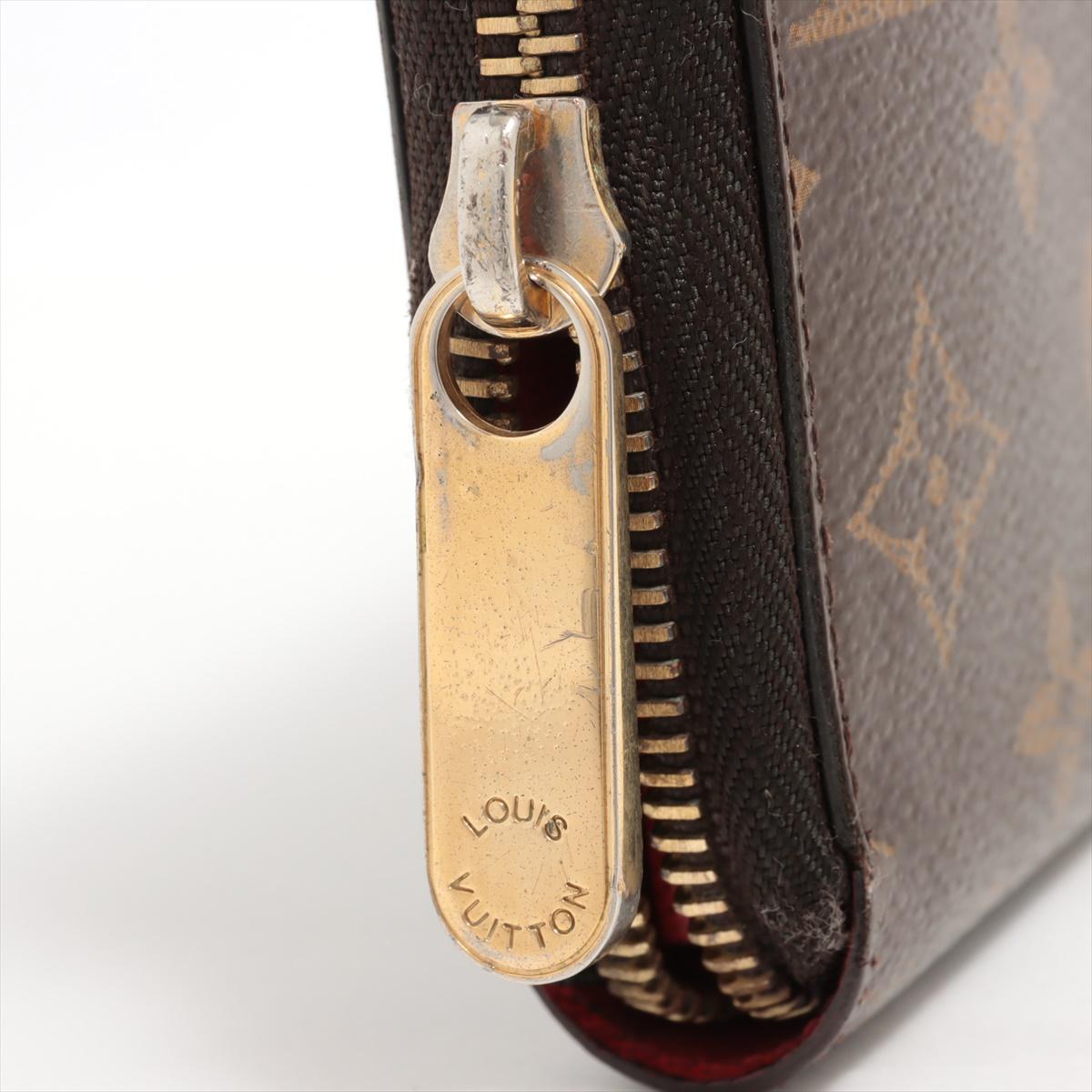 Louis Vuitton Monogram Zippy Wallet Coquelicot 9