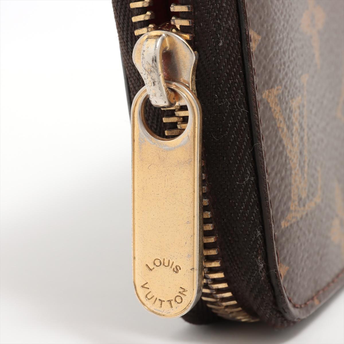 Louis Vuitton Monogram Zippy Wallet Coquelicot 10