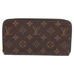 Louis Vuitton Monogram Zippy Wallet Coquelicot