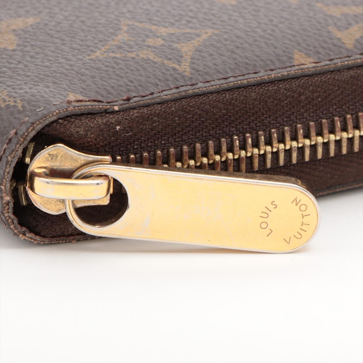 Louis Vuitton Monogram Zippy Wallet For Sale 10