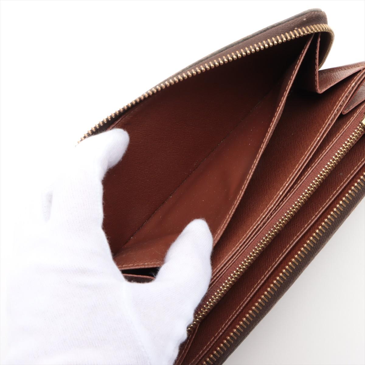 Louis Vuitton Monogram Zippy Wallet For Sale 1