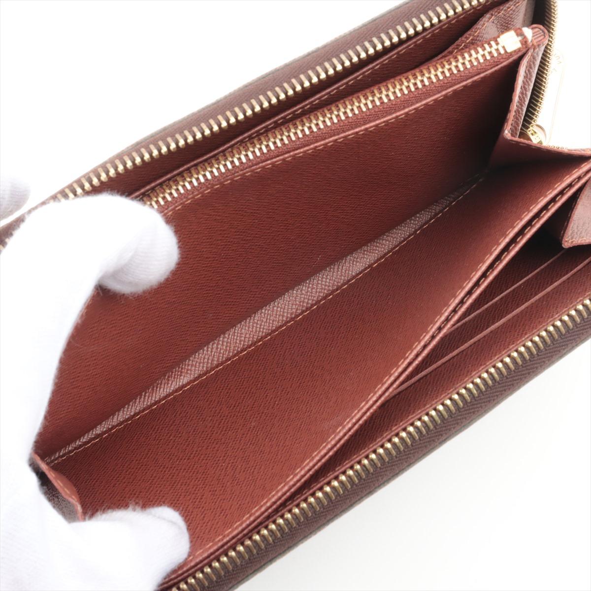 Louis Vuitton Monogram Zippy Wallet For Sale 3