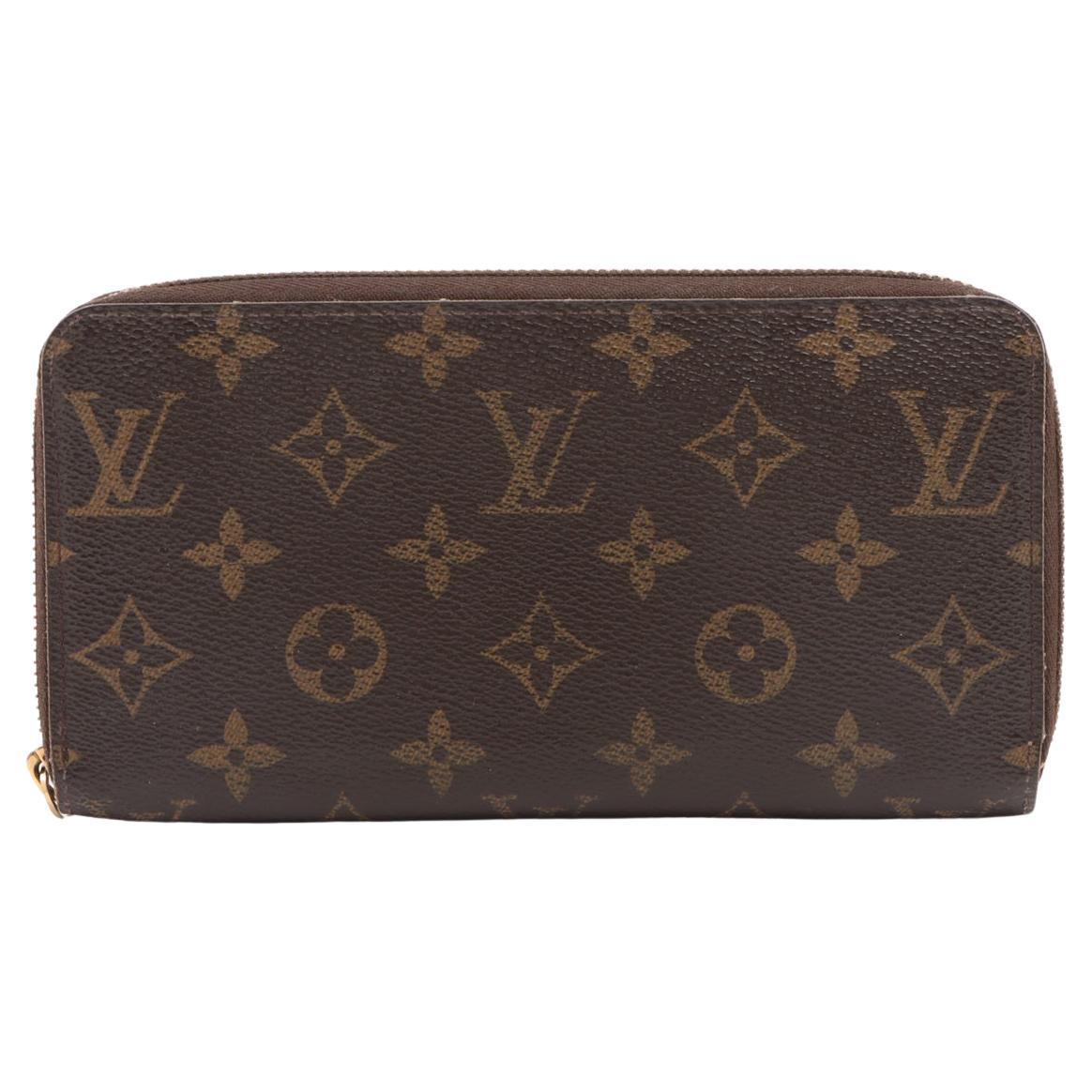 Louis Vuitton Monogram Zippy Wallet For Sale