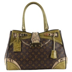 Louis Vuitton Monogramissime Shopper Monogram Canvas and Exotics GM