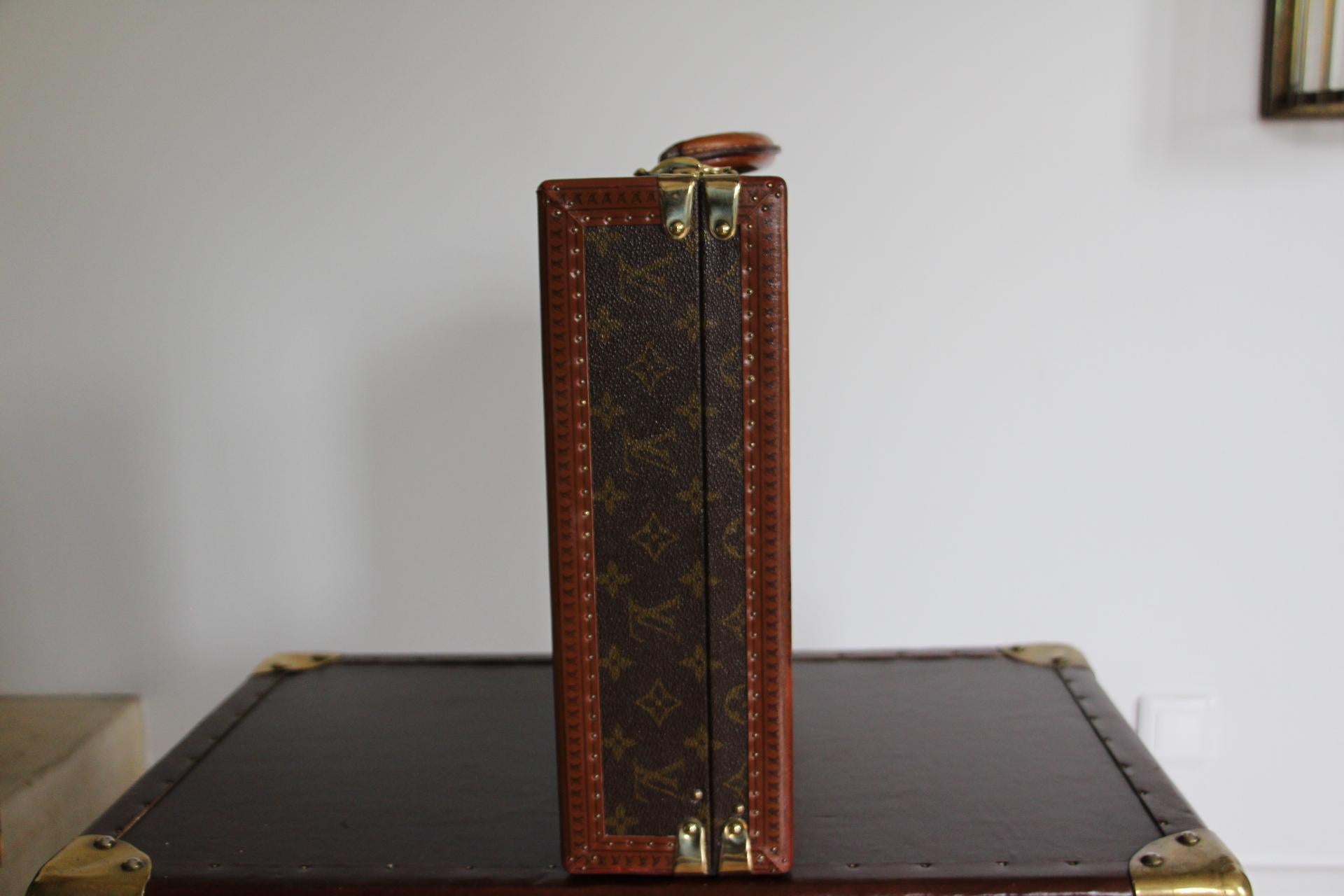 Louis Vuitton Monogramm Briefcase, Louis Vuitton President Case For Sale 3