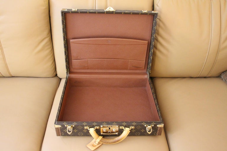 Original Louis Vuitton Briefcase/Suitcase Macassar Monogram President