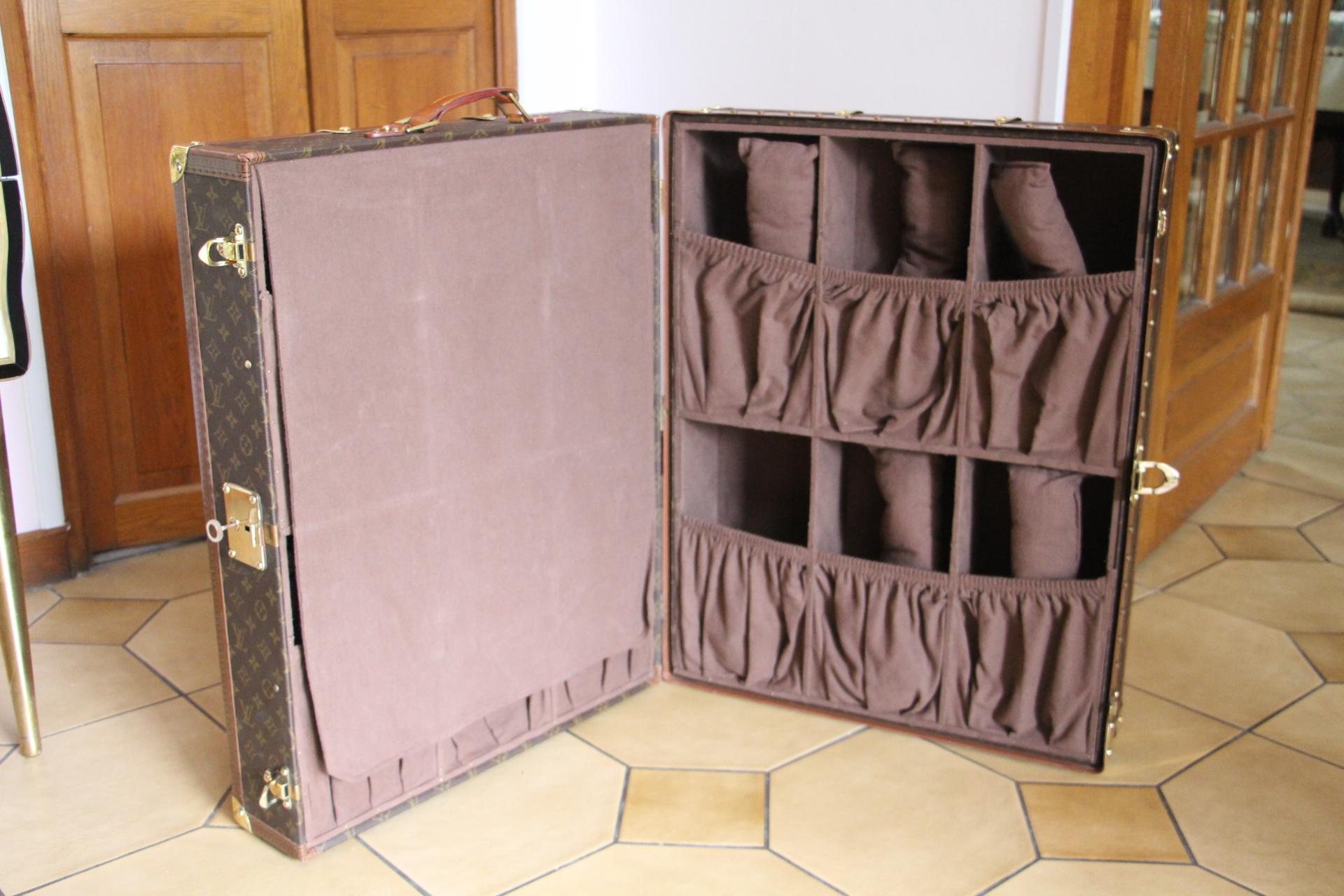 Louis Vuitton Monogramm Shoe Trunk, Louis Vuitton Shoe Case, Louis Vuitton Trunk 10