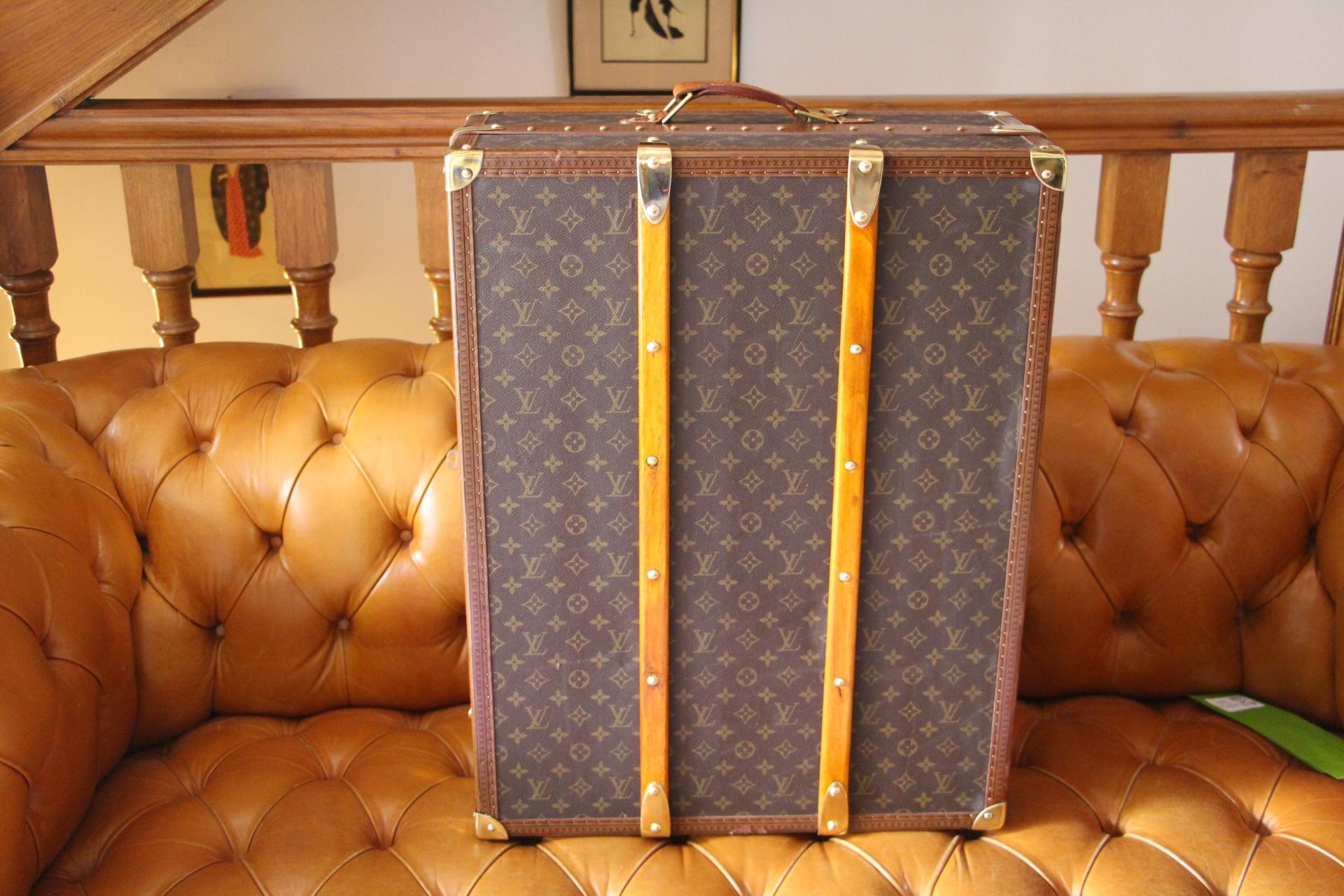 20th Century Louis Vuitton Monogramm Shoe Trunk, Louis Vuitton Shoe Case, Louis Vuitton Trunk
