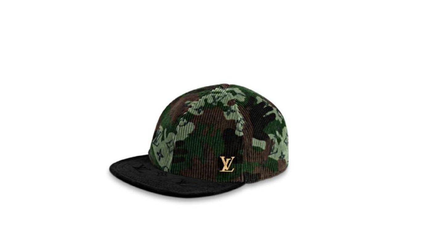 Louis Vuitton Monogramouflage Easy Fit Camouflage Baseball Cap Hat Size 4