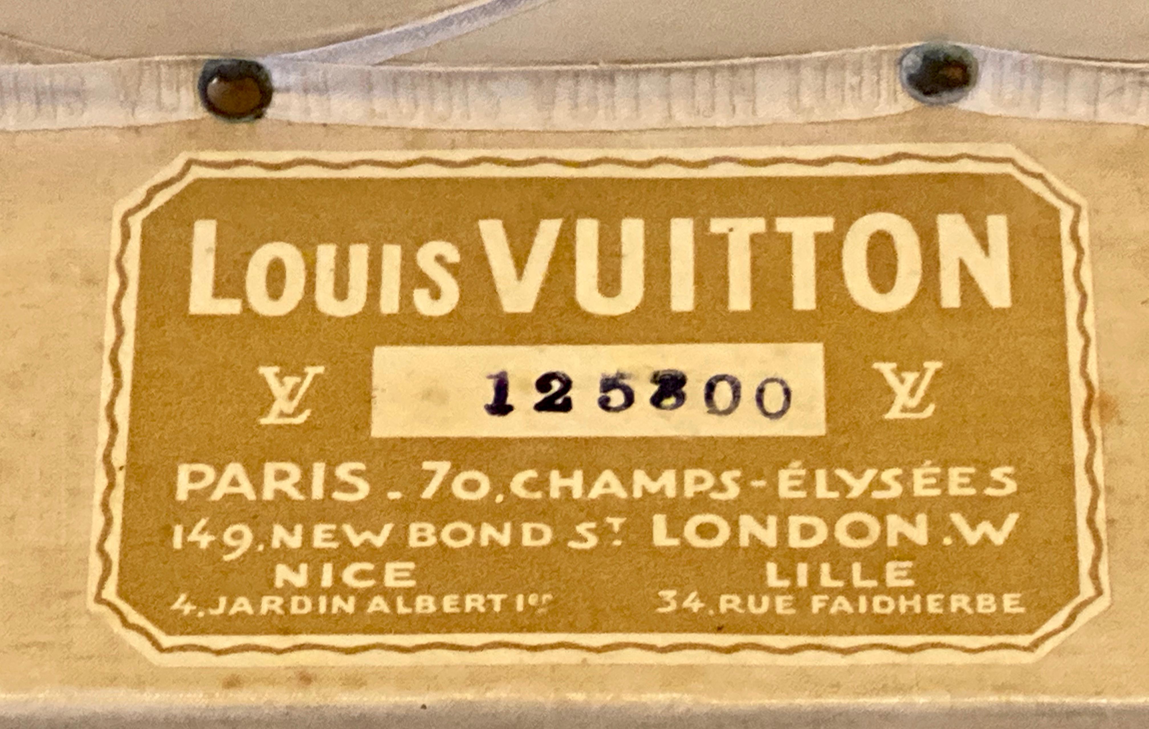 Neoclassical Louis Vuitton Monograph Steamer Trunk