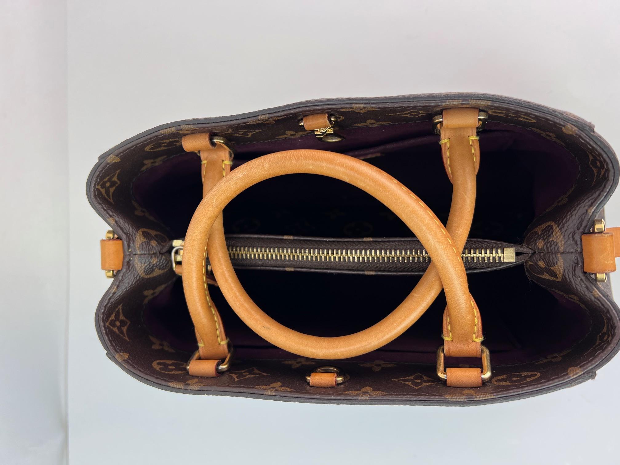 Louis Vuitton Montaigne BB Monogram Hand Bag 6