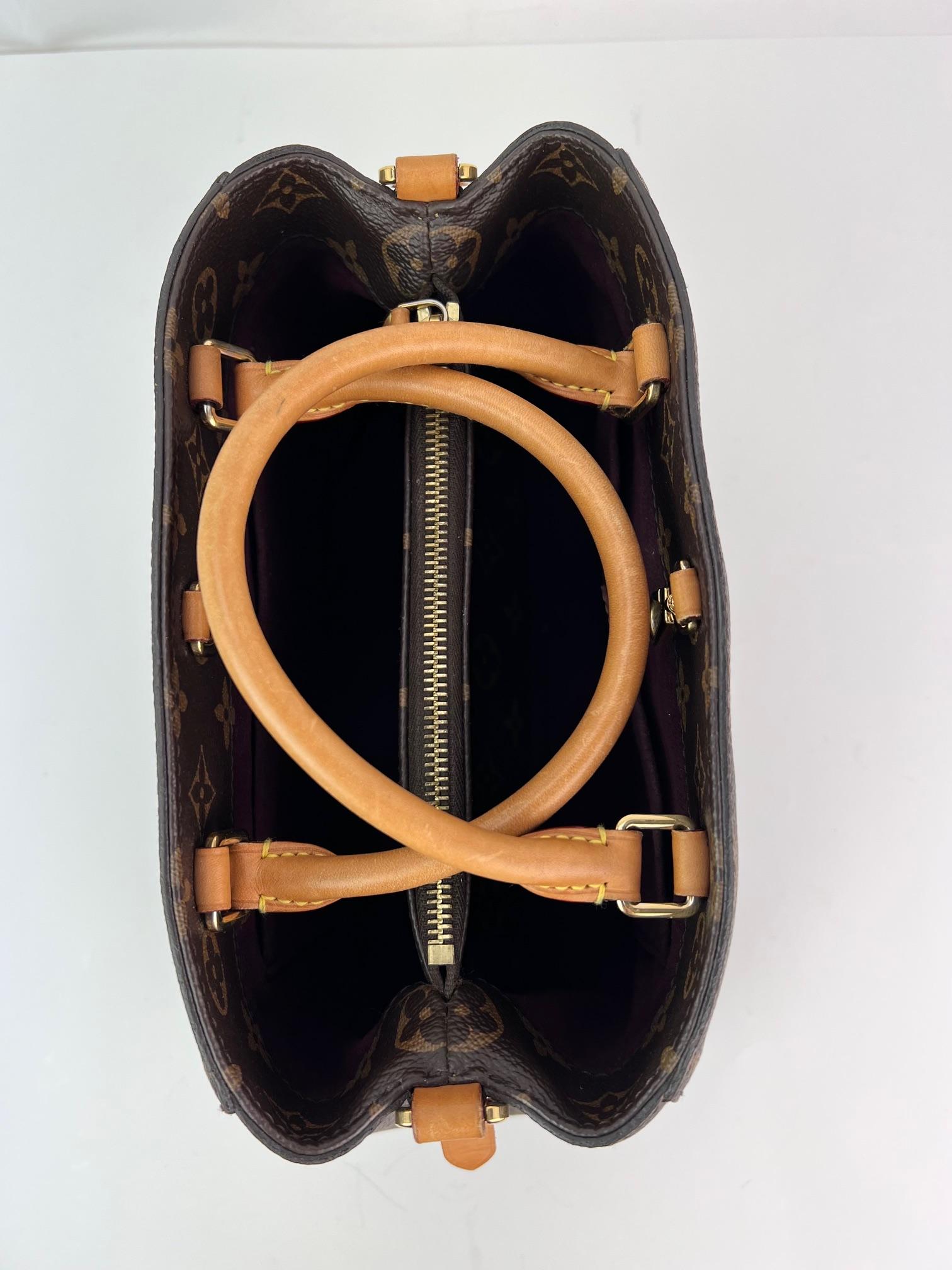 Louis Vuitton Montaigne BB Monogram Hand Bag 7