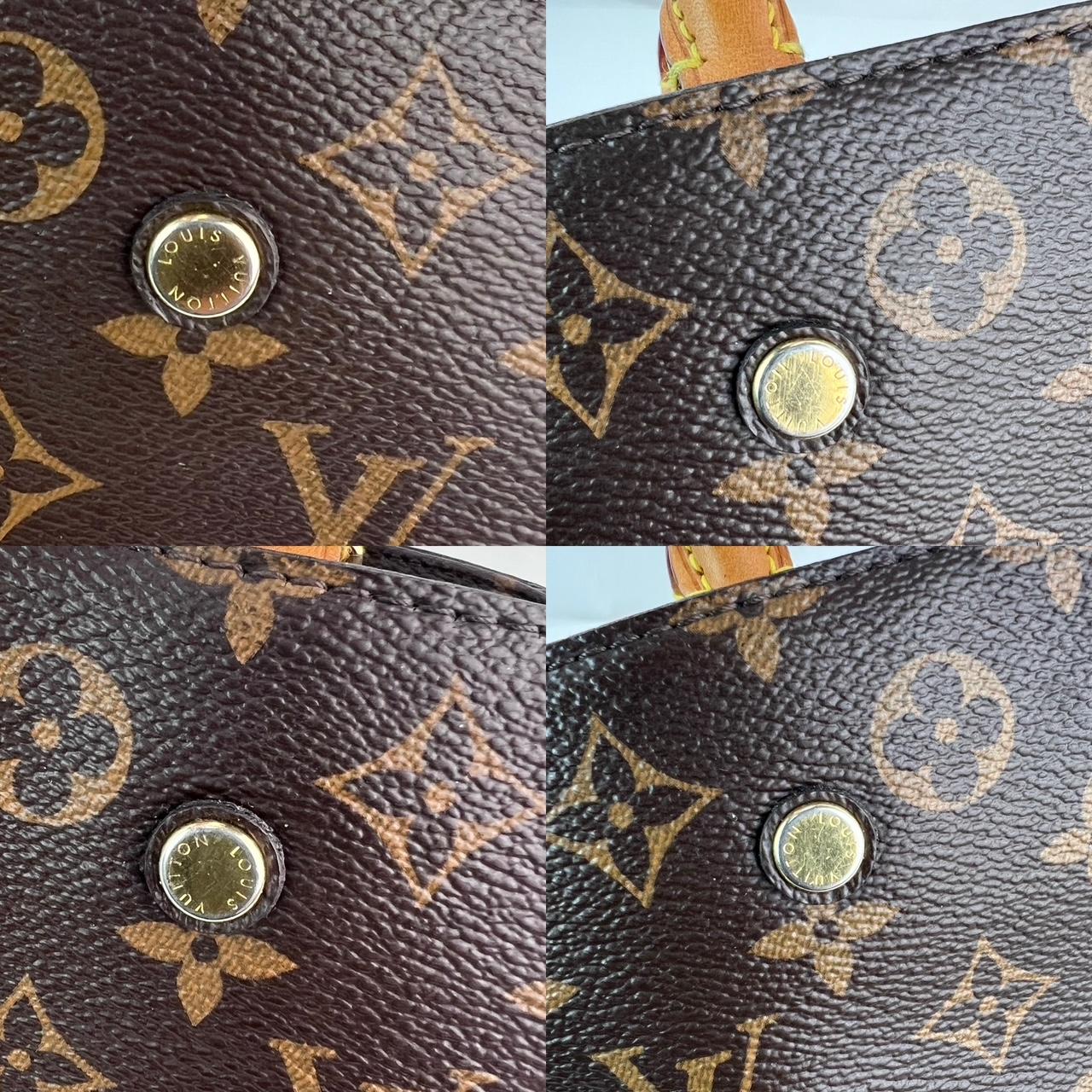 Black Louis Vuitton Montaigne BB Monogram Hand Bag
