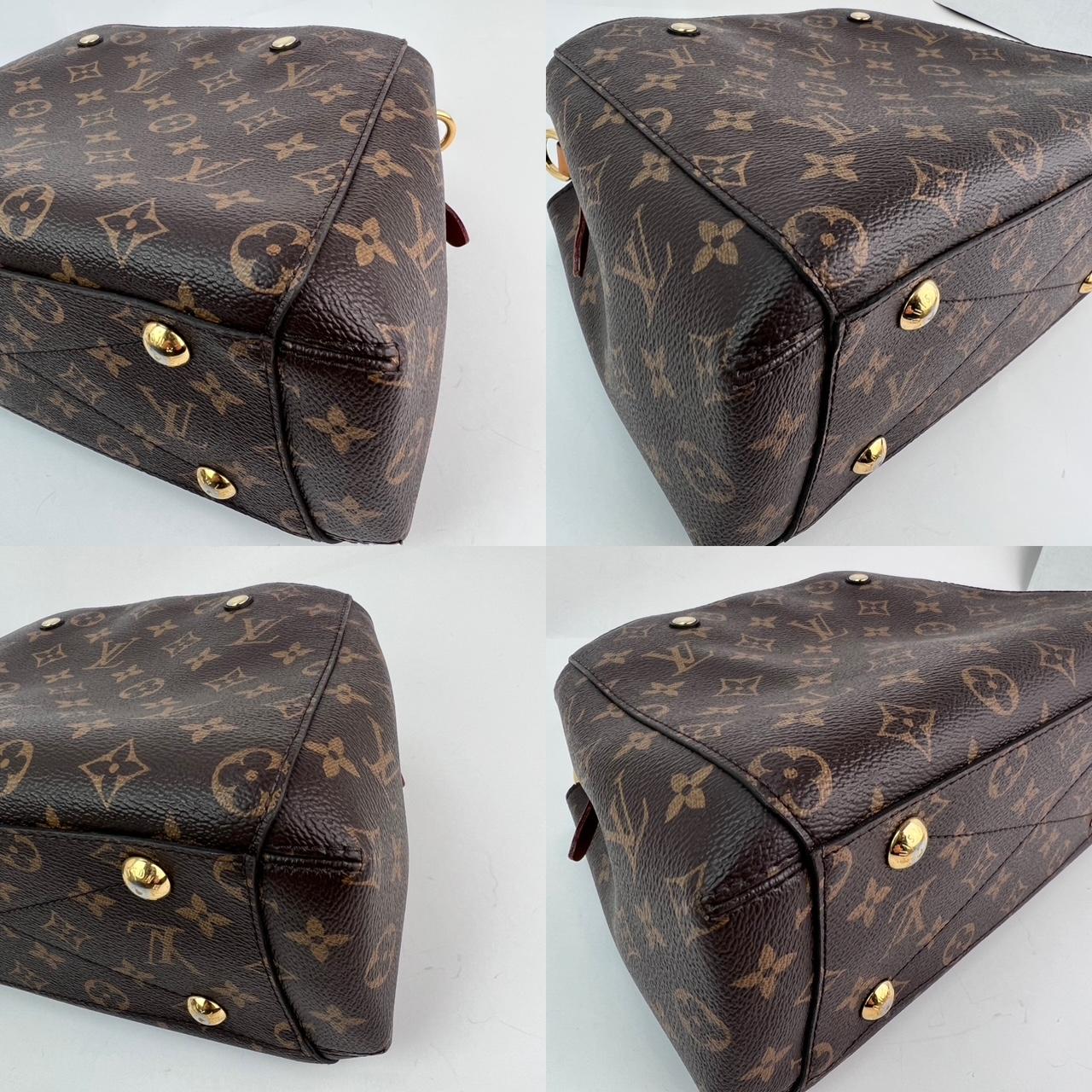 Louis Vuitton Montaigne BB Monogram Hand Bag In Good Condition In Freehold, NJ