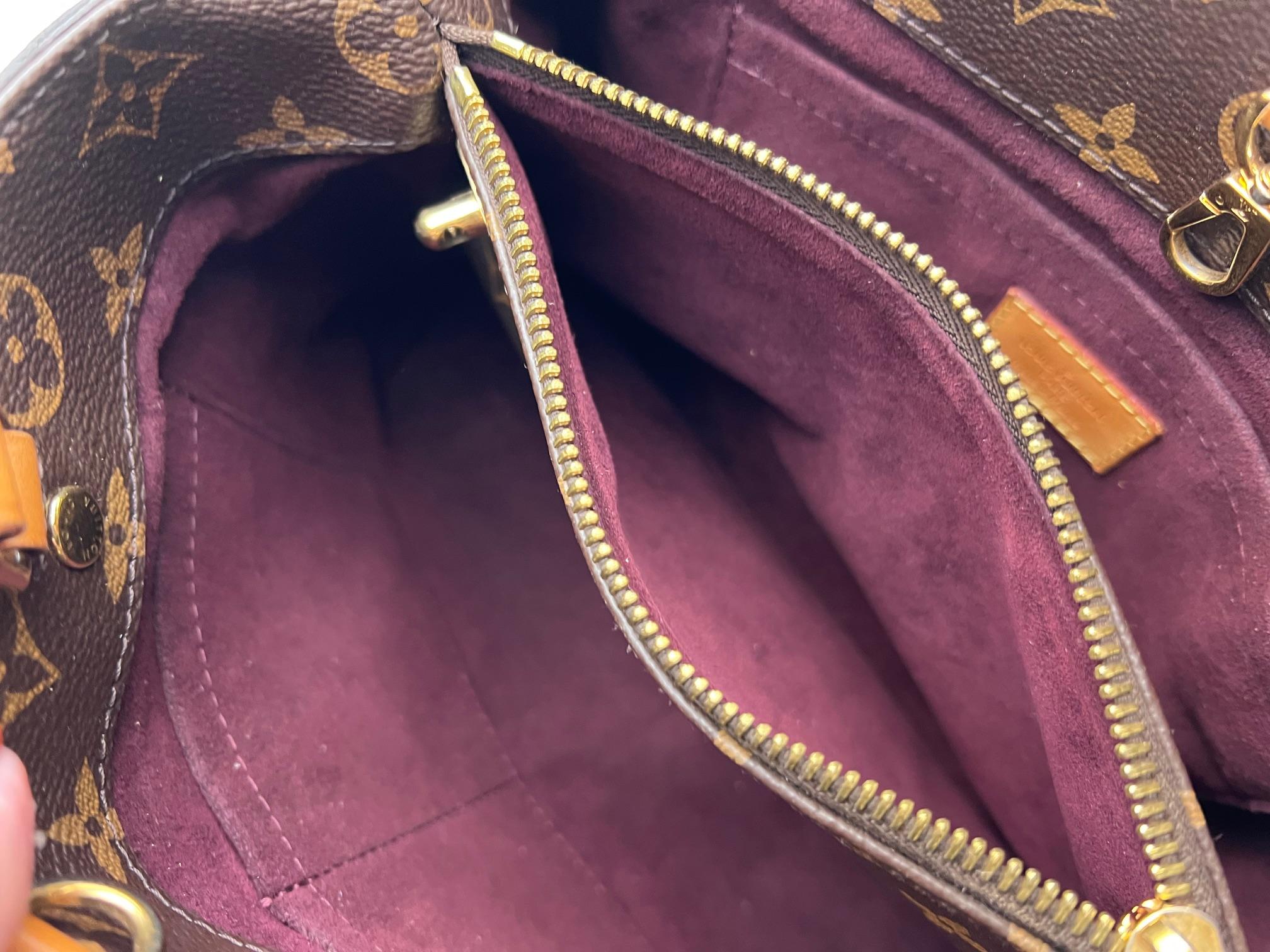 Louis Vuitton Montaigne BB Monogram Hand Bag 3
