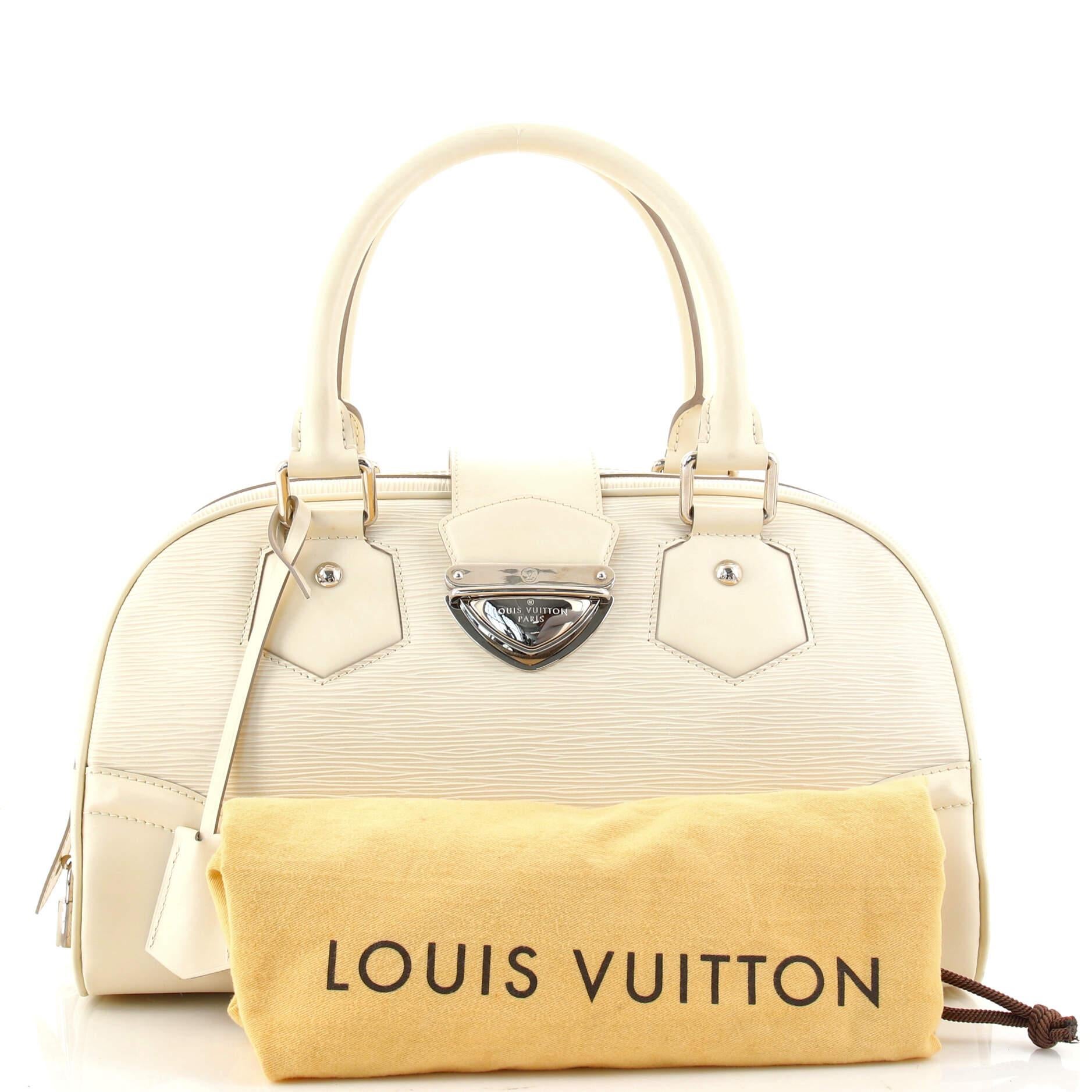 Louis Vuitton Montaigne Bowling Bag Epi Leather GM at 1stDibs