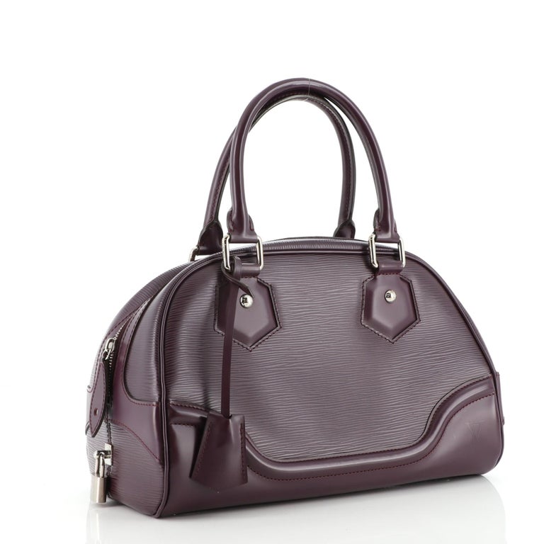 Louis Vuitton Montaigne Bowling Bag Epi Leather PM at 1stDibs