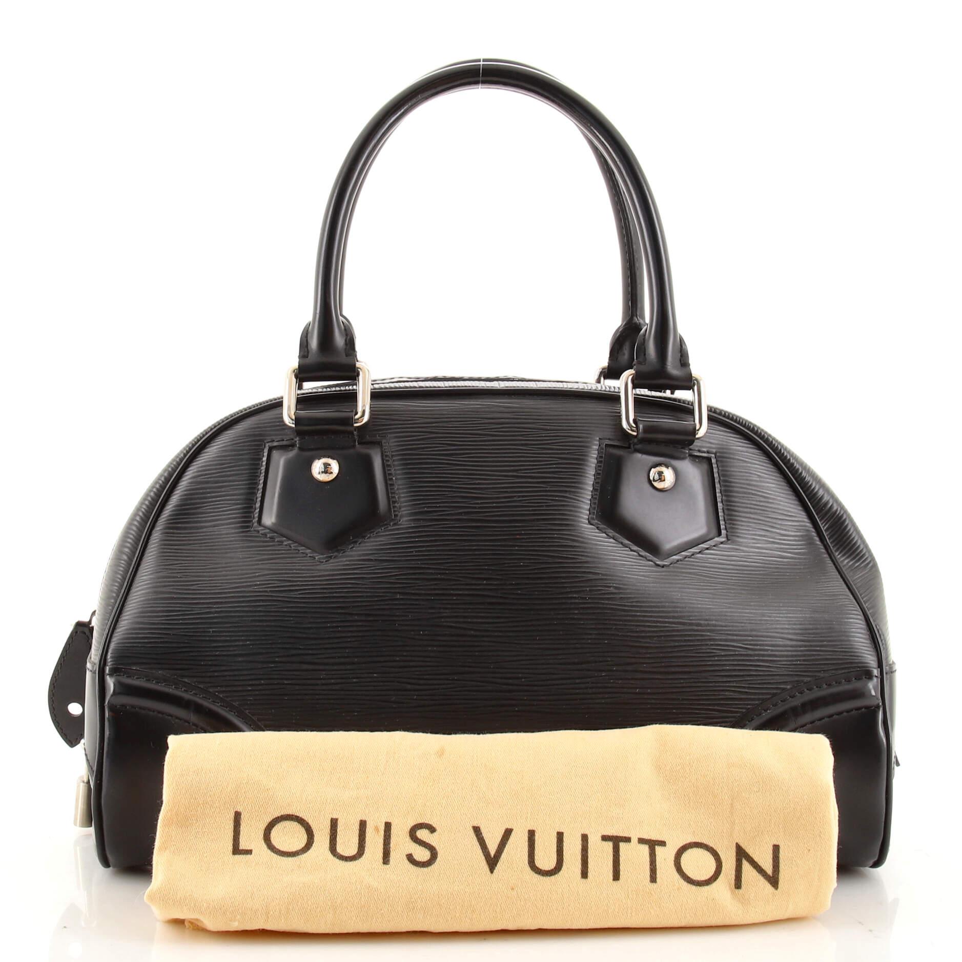 Louis Vuitton Montaigne Bowling Bag Epi Leather PM at 1stDibs