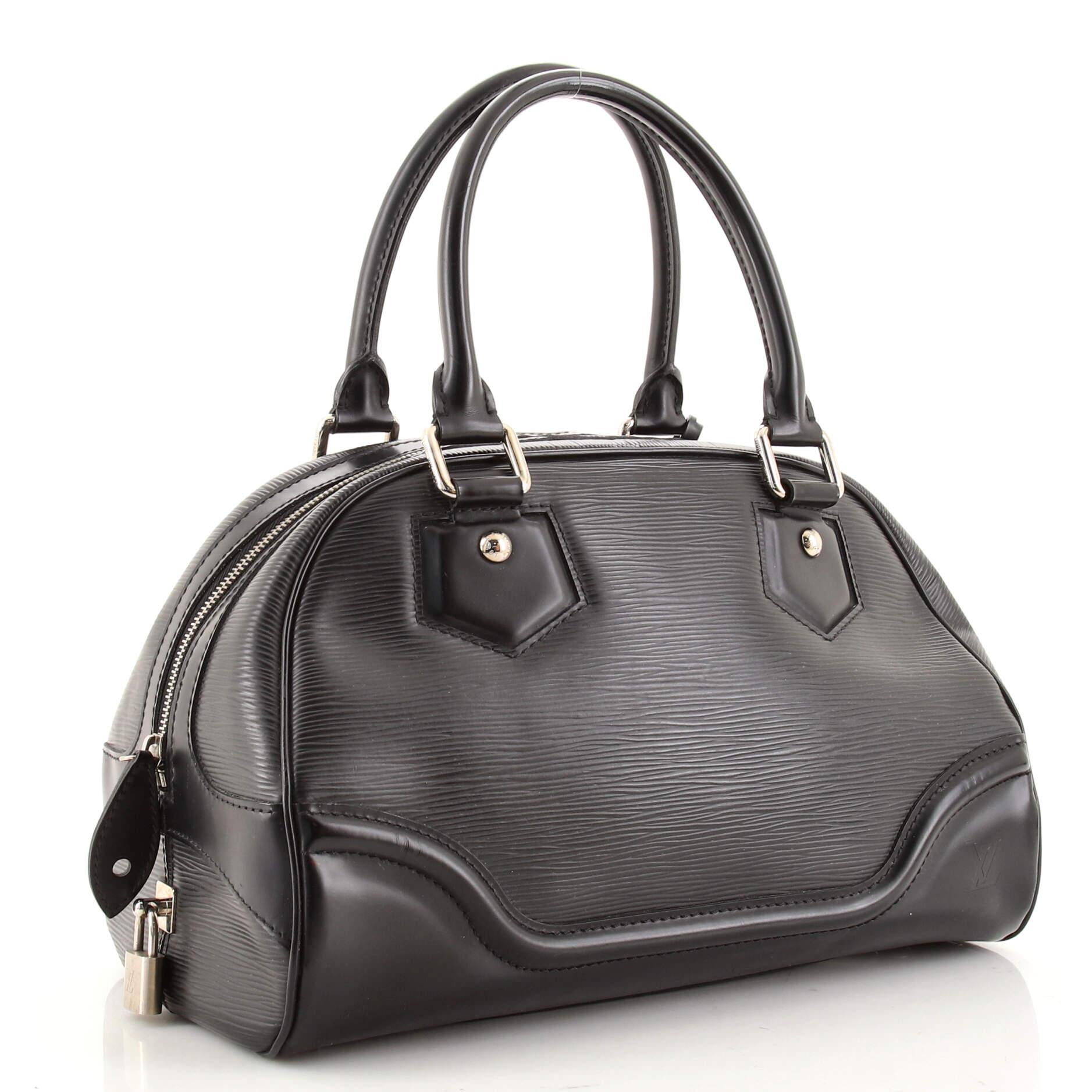 Louis Vuitton Montaigne Bowling Bag Epi Leather PM at 1stDibs