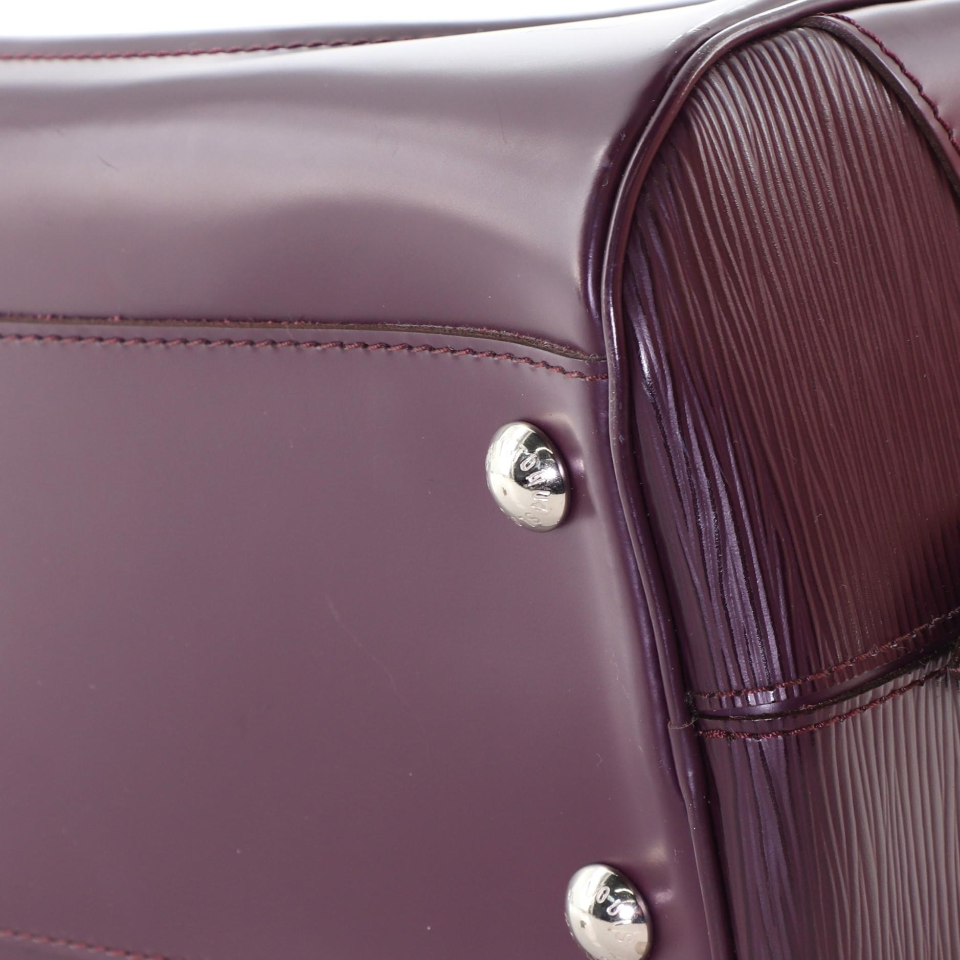 Louis Vuitton Montaigne Bowling Bag Epi Leather PM 1