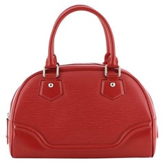 Louis Vuitton Montaigne Bowling Bag Epi Leather PM
