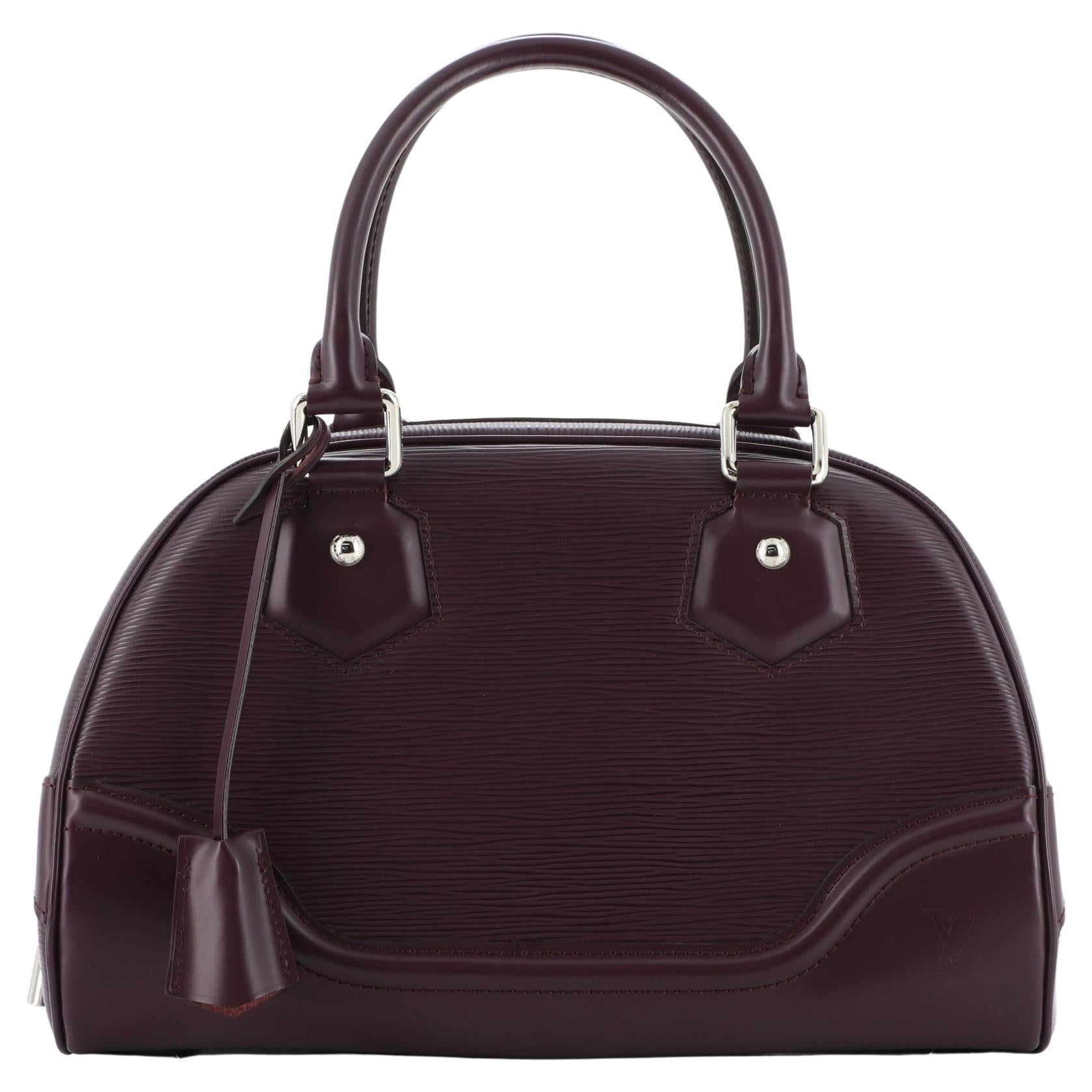 Louis Vuitton Montaigne Bowling Bag Epi Leather PM at 1stDibs