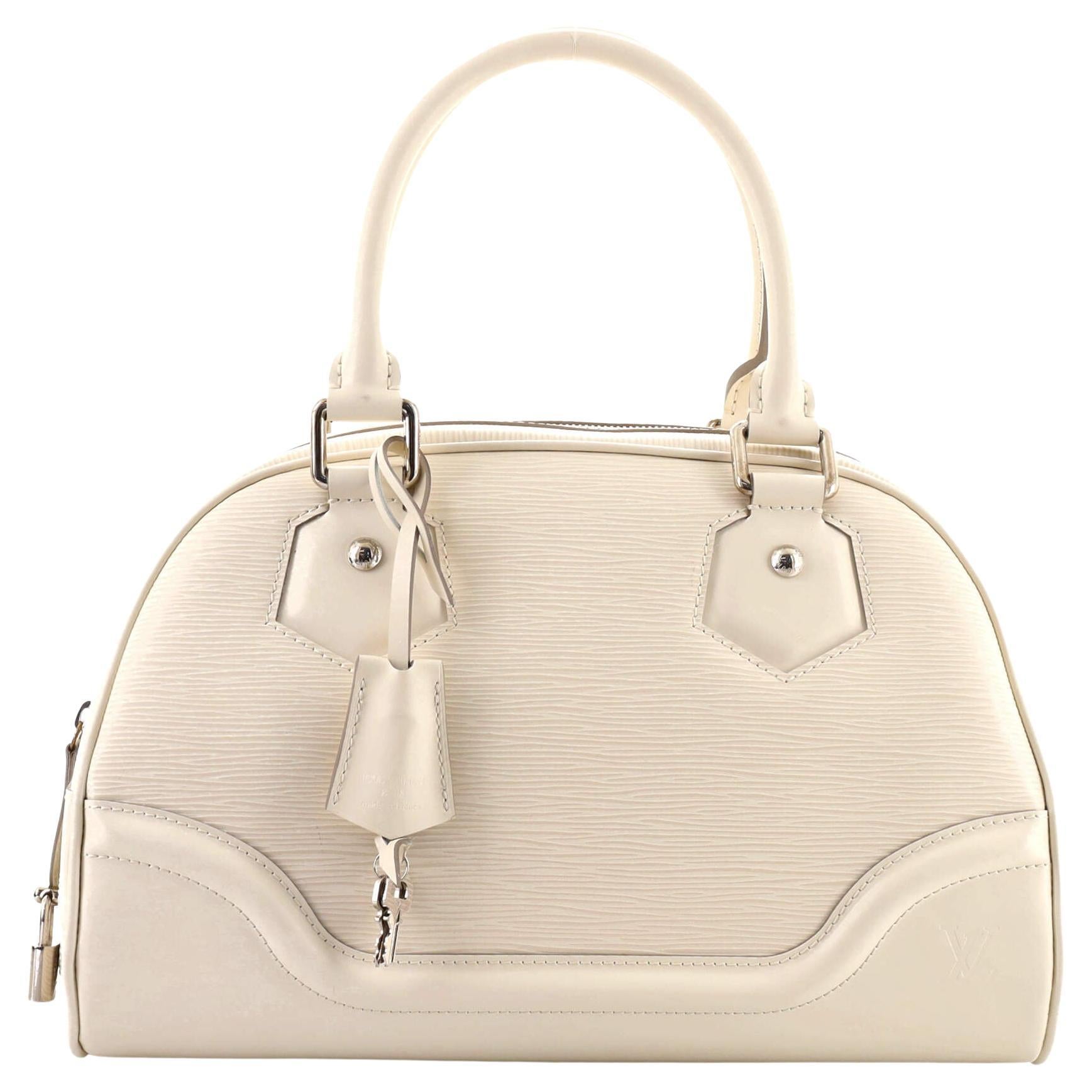 Louis Vuitton Montaigne Bowling Bag Epi Leather PM at 1stDibs